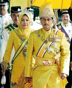 Afbeelding: Sultan Mizan Zainal Abidin, de nieuwe koning van Maleisië."