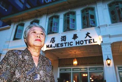 Image: Leong Sui Ying is happy to see her old home restored to its former glory."